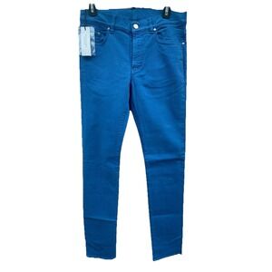 Versace Collection Men's Blue Slim Fit Pants Size 31 New‎ w/ Tags